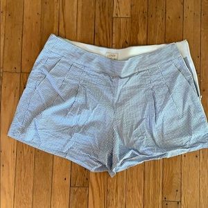 Blue and white J.Crew shorts